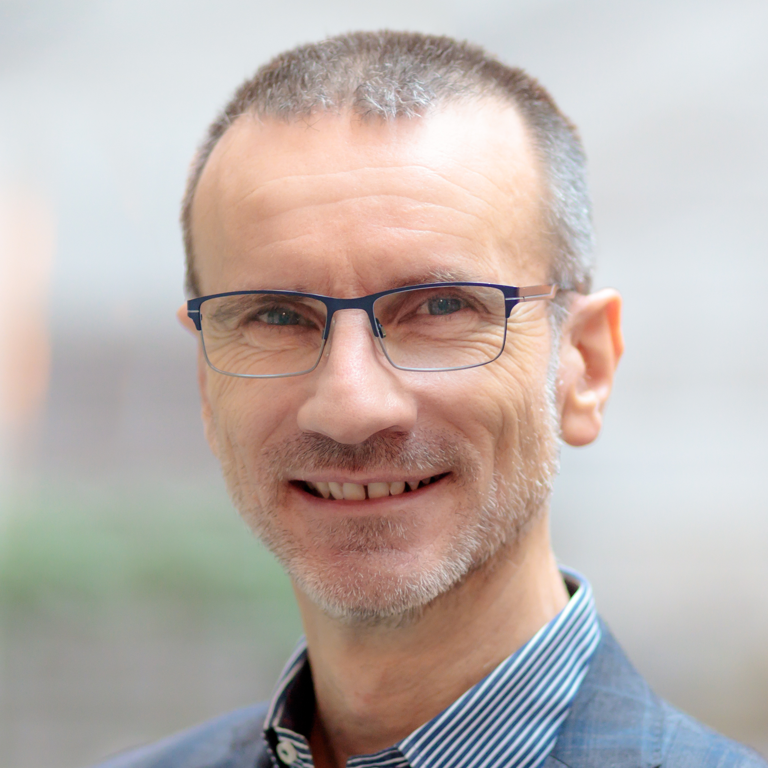 Patrick Pierra, éditeur d'infoBref et président de La nouvelle place. (Photo David Himbert).